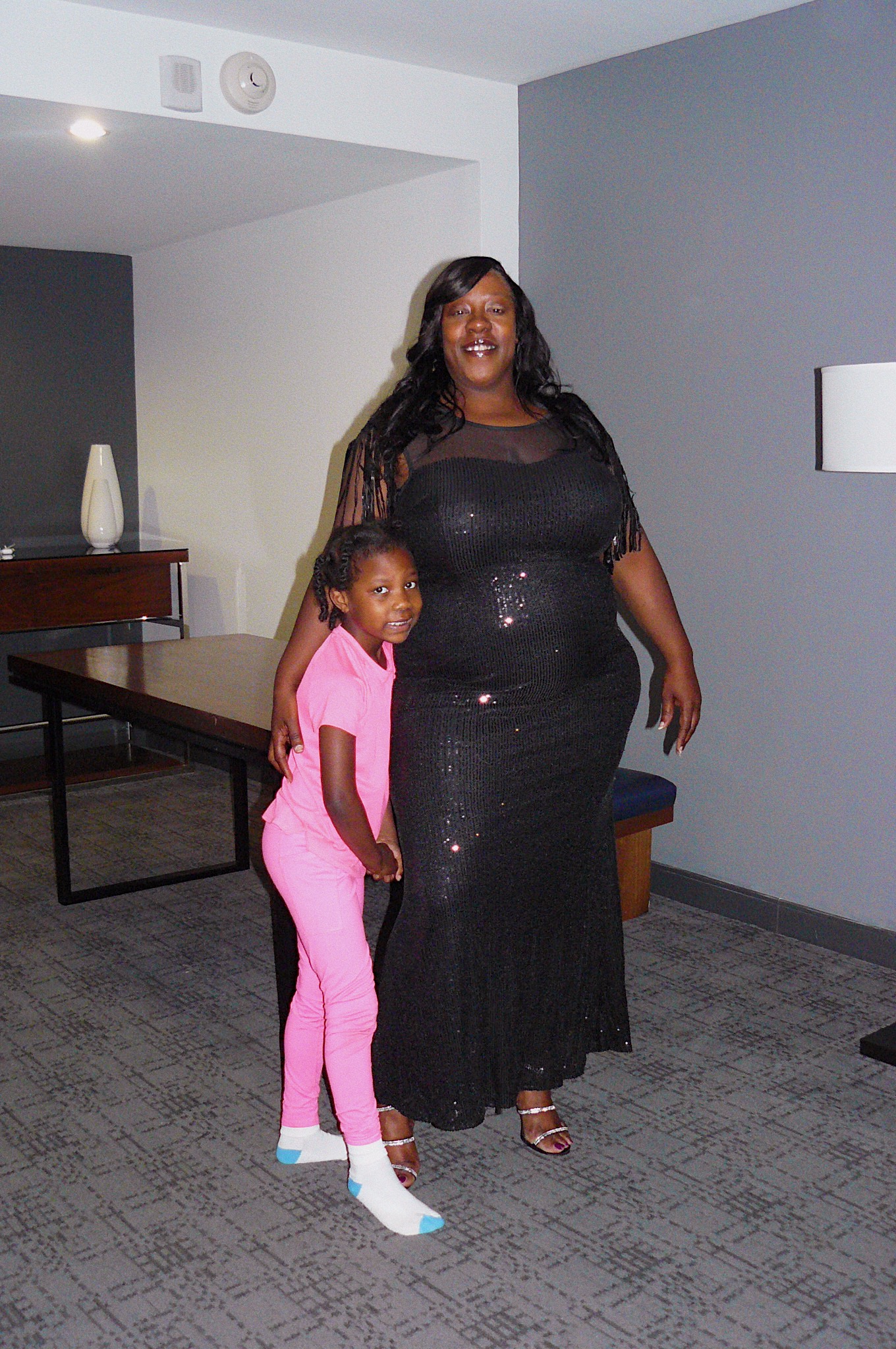 Charlynda Benjamin with her daughter, the inspiration for Josie Delight's